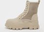 Buffalo Aspha Com2 Lace Up Mid Boots Schoenen cream maat: 42 beschikbare maaten:36 37 38 39 40 41 42 - Thumbnail 3