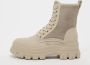 Buffalo Aspha Com2 Lace Up Mid Boots Schoenen cream maat: 42 beschikbare maaten:36 37 38 39 40 41 42 - Thumbnail 3