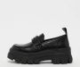 Buffalo Dames Aspha Loafer Platform Moccasin Black Dames - Thumbnail 4