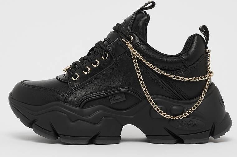 Buffalo Binary Chain 5.0 Trendy Sneakers Dames black gold maat: 36 beschikbare maaten:36 37 38 39 40 41