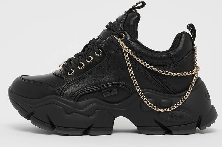 Buffalo Binary Chain 5.0 Trendy Sneakers Dames black gold maat 36 beschikbare maaten 36 37 38 39 40 41 Schoenen