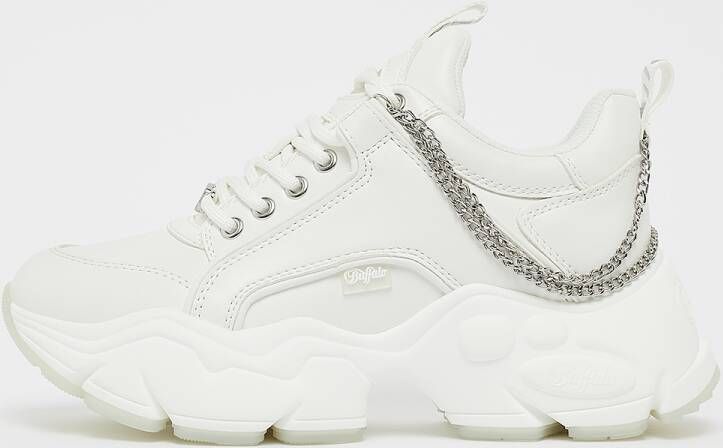 Buffalo Binary Chain 5.0 Trendy Sneakers Dames white silver maat: 36 beschikbare maaten:36 37 38 39 40 41