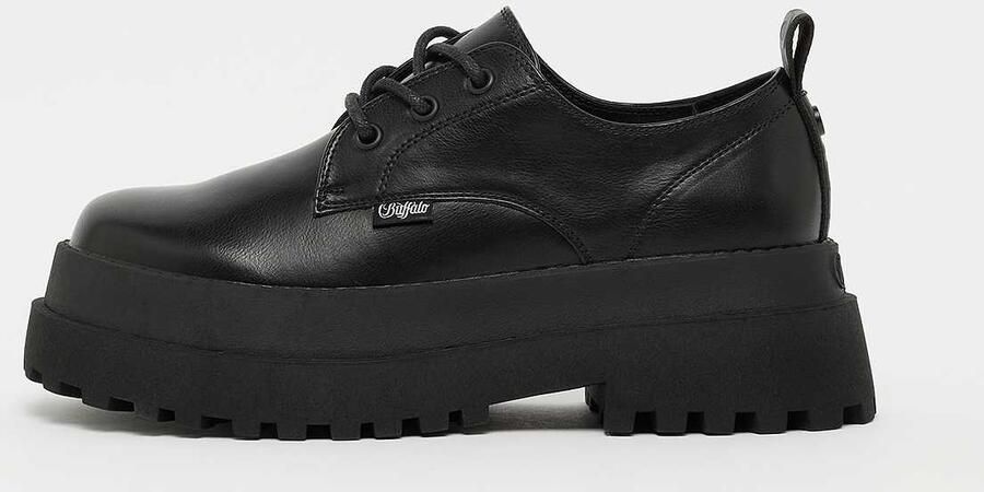 Buffalo Pluto Lace Up Women Lifestyle zwart Schoenen - Foto 3