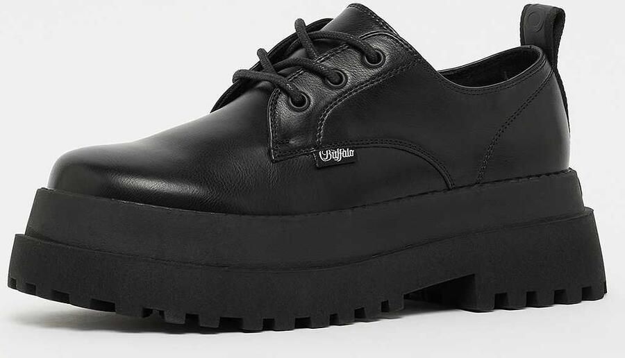 Buffalo Pluto Lace Up Women Lifestyle zwart Schoenen - Foto 2