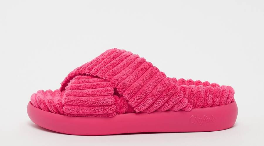 Buffalo Rey Cross Sandalen & Slides Schoenen hot pink maat: 36 beschikbare maaten:36 37 38