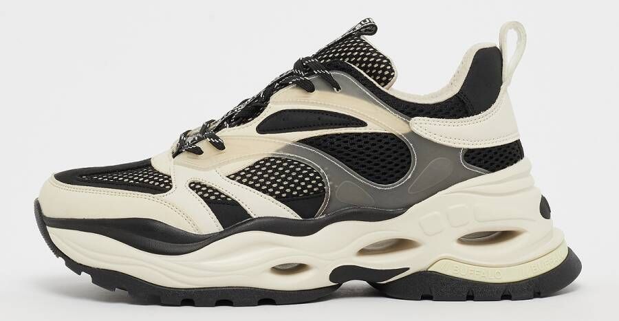 Buffalo Triplet Fashion sneakers Schoenen cream black maat: 41 beschikbare maaten:41 42 43 44 45 46