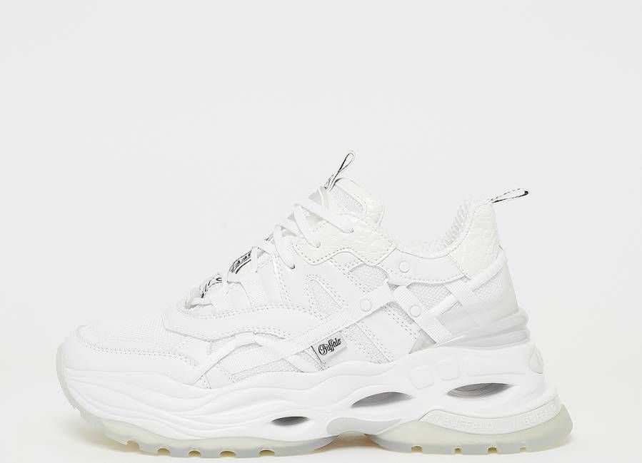 Buffalo Triplet Hollow Dames Schoenen Silver Textil Leer Synthetisch Foot Locker - Foto 8