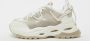 Buffalo Triplet Lace Trendy Sneakers Dames cream maat: 36 beschikbare maaten:36 37 38 39 40 41 - Thumbnail 4