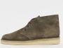 Clarks Desert Coal Groen Heren Veterboots Khaki Kleur Khaki - Thumbnail 3