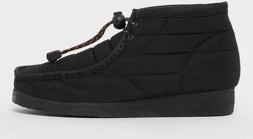 Clarks Originals Wallabee Boot Black Quilted
