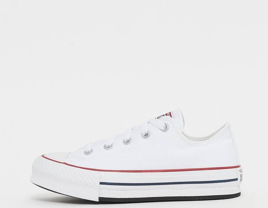 Converse Chuck Taylor All Star Eva Lift Canvas Platform (gs) Fashion sneakers Schoenen white garnet maat: 40 beschikbare maaten:38.5 40