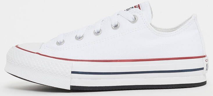 Converse Chuck Taylor All Star Eva Lift Canvas Platform (gs) Fashion sneakers Schoenen white garnet maat: 37 beschikbare maaten:37.5 38 39 38 - Foto 11