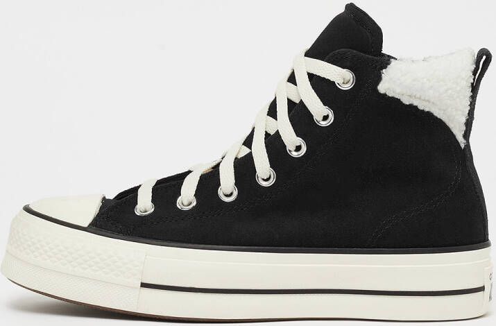Converse Chuck Taylor All Star Puff Lift Cozy Platform Chuck Taylor in zwart formaten: 36