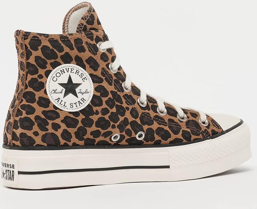 CONVERSE Sneakers hoog 'Ctas Lift' cappuccino donkerbruin zwart - Foto 9
