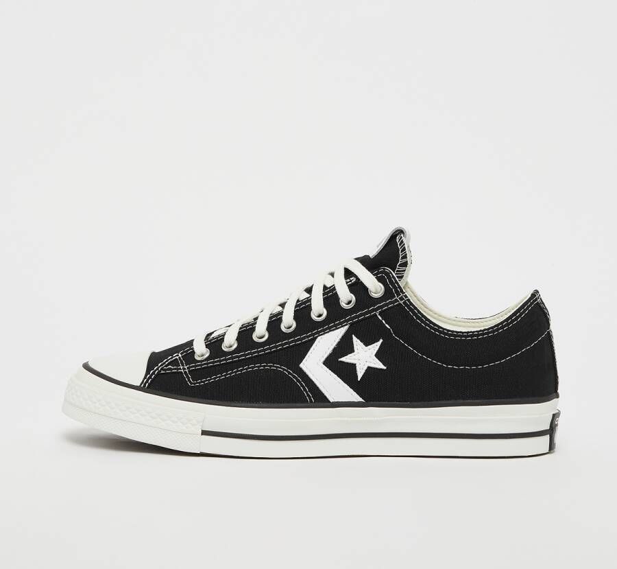 Converse Star Player 76 Premium Canvas Fashion sneakers Schoenen black vintage white black maat: 36 beschikbare maaten:36 37