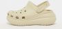 Crocs Beige Platform Klomp met Croslite Materiaal Beige Dames - Thumbnail 5