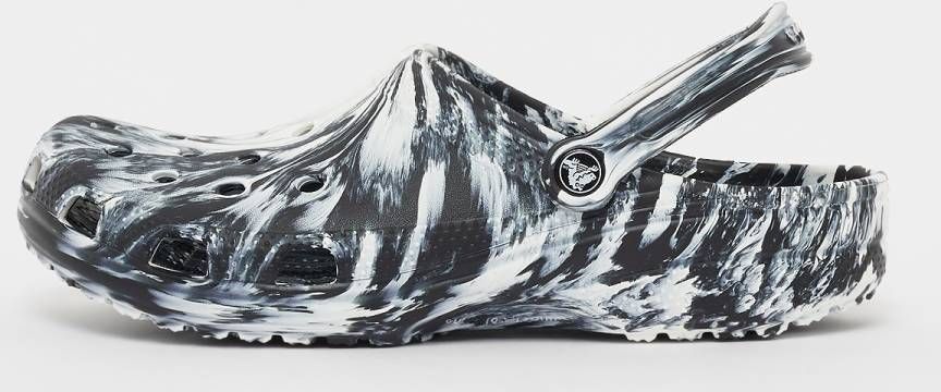Crocs Classic Marbled Clog White Black Schoenmaat 39 40 Slides & sandalen 206867 103 - Foto 12