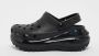 Crocs Zwarte Geperforeerde Slingback Sandalen Black Dames - Thumbnail 7