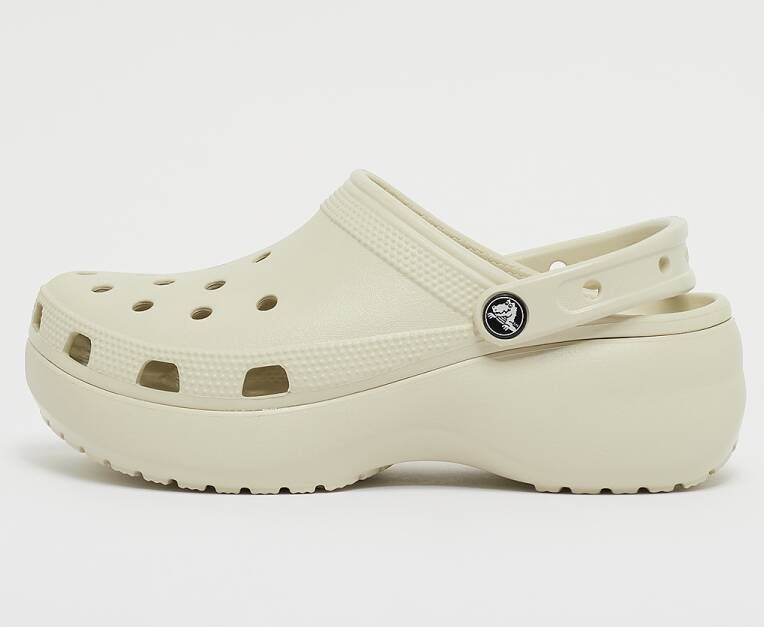 Crocs Classic Platform Sandalen & Slides Schoenen bone maat: 36 37 beschikbare maaten:36 37 38 39 40 41 42