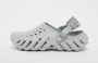 Crocs Grijze Echo Clog Sandalen Gray - Thumbnail 3