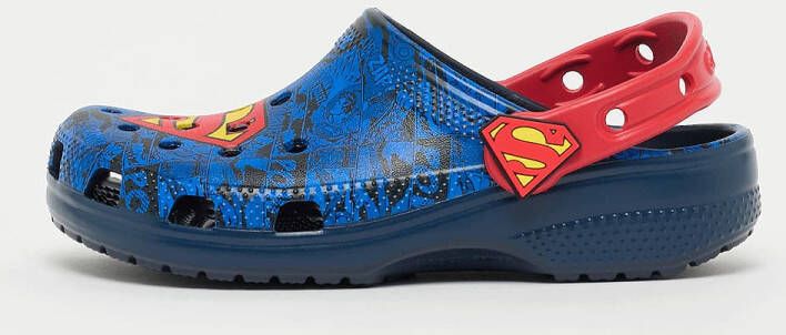 Crocs Super Classic Clog K Slides & Sandalen in blauw formaten: 28 29