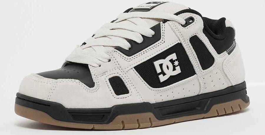 DC Shoes Stag Sneakers Heren Wit Leer - Foto 4