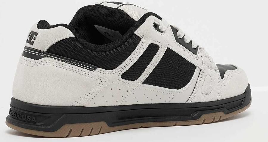 DC Shoes Stag Sneakers Heren Wit Leer - Foto 3