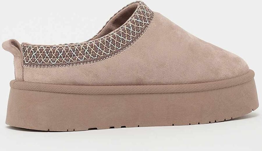 Decibel Liorah Plateau Leather Slide Women Boots beige Schoenen