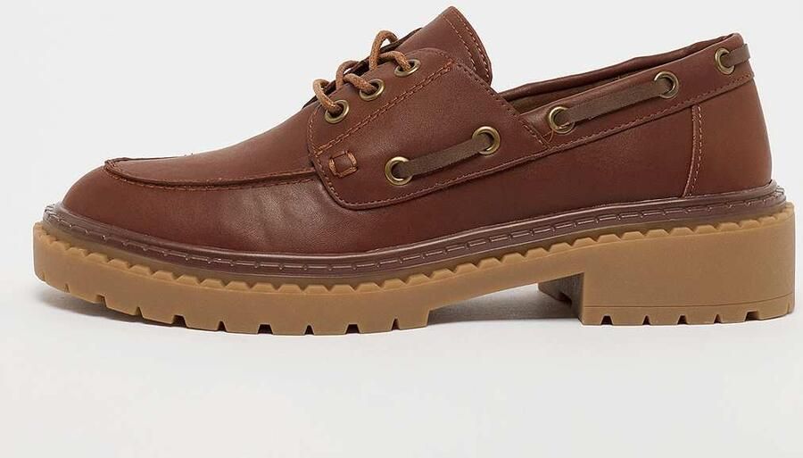 Decibel Lumya Boat Shoe Women Slides & Sandalen bruin Schoenen - Foto 2