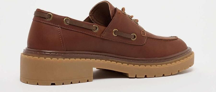 Decibel Lumya Boat Shoe Women Slides & Sandalen bruin Schoenen - Foto 3