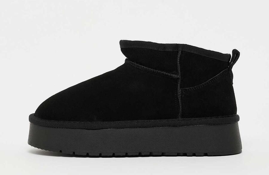 Decibel Pipah Plateau Leather Women Boots zwart Schoenen