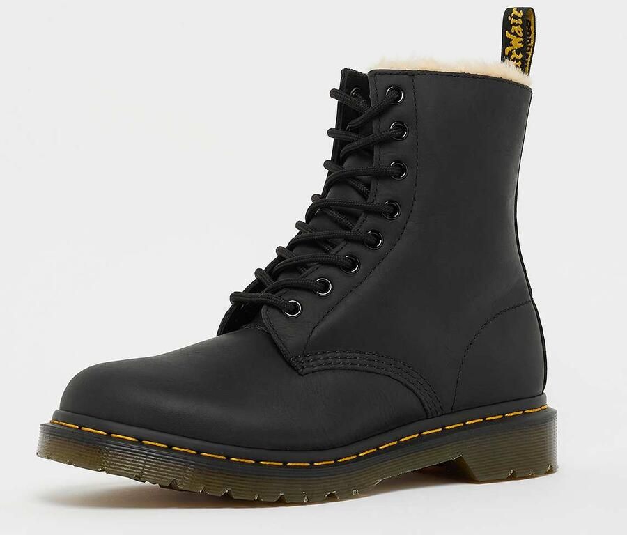 Dr. Martens 1460 SERENA Hoge sneakersVeterbootsDames veterschoenenDames sneakersHalf-hoge schoenen Zwart - Foto 13