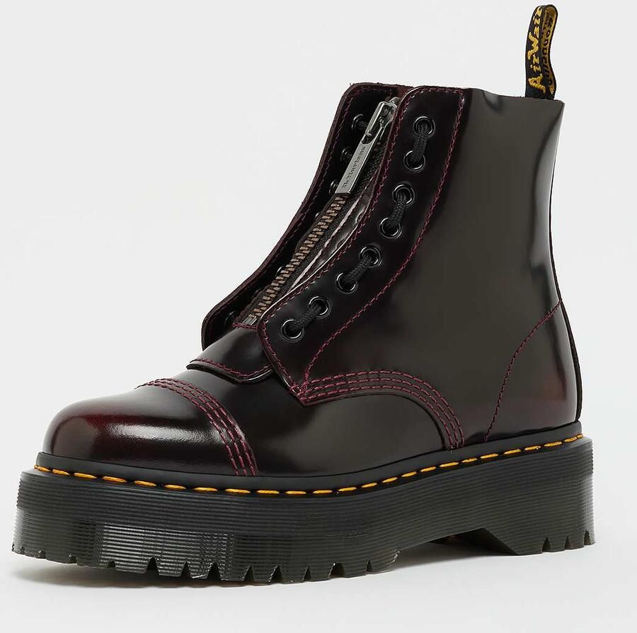 Dr. Martens Sinclair dark taupe orleans Women Boots rood Schoenen - Foto 4