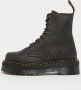 Dr. Martens Jadon Charcoal Grey Burnished Waxy Pull Up Wp Laars grijs Dames - Thumbnail 4