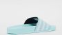 Adidas Originals Adilette badslippers mintgroen wit - Thumbnail 8