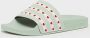 Adidas Originals Adilette Badslippers adidas Adilette in groen formaten: 40.5 - Thumbnail 2