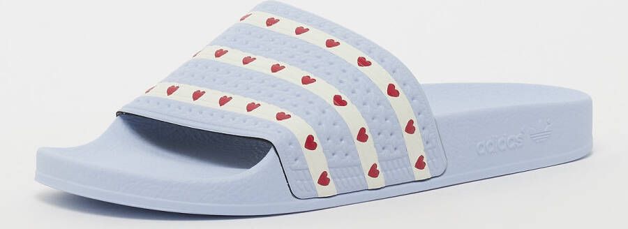 adidas Originals adilette Badslippers adidas Adilette in blauw formaten: 40.5