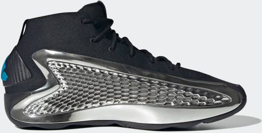 adidas Originals Anthony Edwards 1 Basketbalschoen Basketball in zilver formaten: 45 1 3