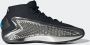 Adidas Originals Anthony Edwards 1 Basketbalschoen Basketball in zilver formaten: 45 1 3 - Thumbnail 9