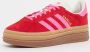 Adidas Originals Gazelle Bold Dames Collegiate Red Lucid Pink Core White- Dames Collegiate Red Lucid Pink Core White - Thumbnail 26