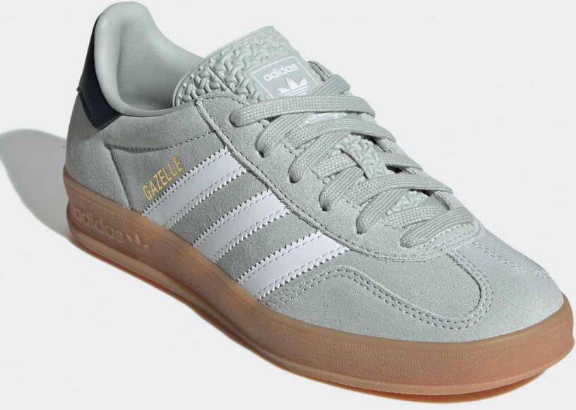 adidas Originals Gazelle Indoor (GS) unisex groen Schoenen