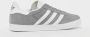 Adidas Originals Gazelle Junior Grey Three Cloud White Gold Metallic- Dames Grey Three Cloud White Gold Metallic - Thumbnail 12