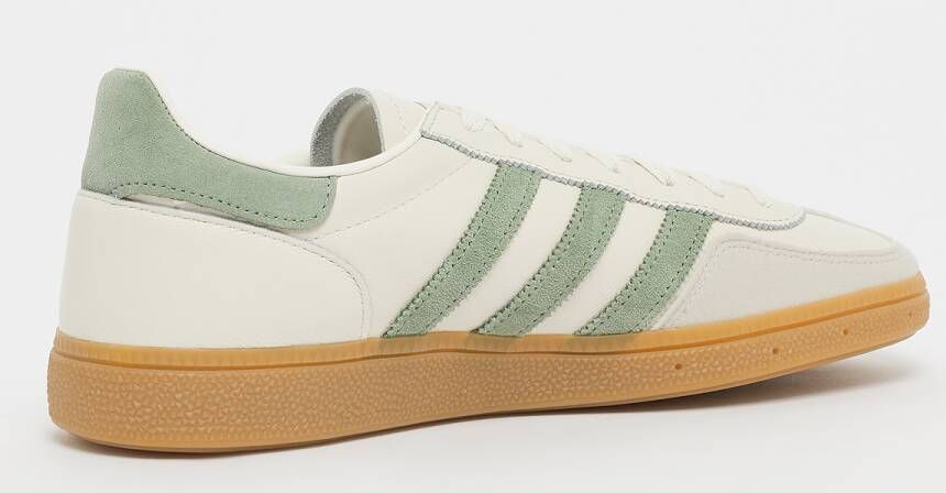 adidas Originals Handball Spezial Sneaker Terrace Styles Schoenen white silver green gum 3 maat: 41 1 3 beschikbare maaten:41 1 3 42 2 3 43 1