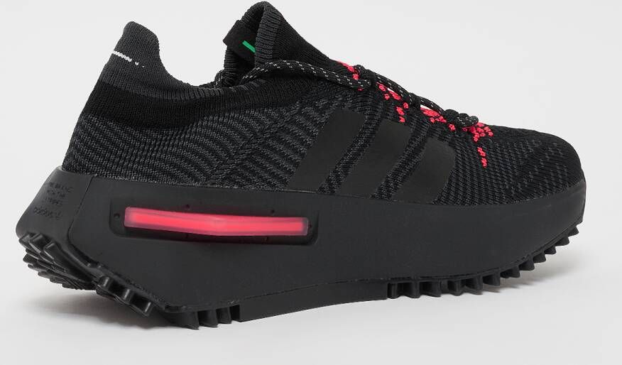 adidas Originals Nmd_s1 Sneaker NMD Schoenen core black carbon flash lime maat: 41 1 3 beschikbare maaten:41 1 3 42