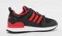 Adidas ZX 700 HD Sneakers Kinderen Zwart Rood - Thumbnail 10