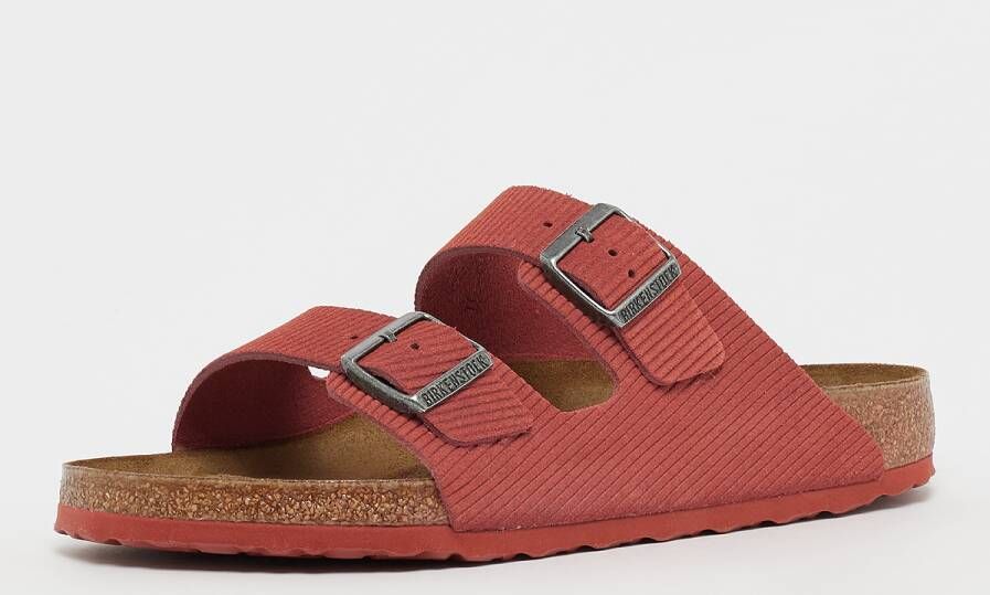 Birkenstock Arizona Vl Corduroy Sandalen Schoenen sienna red maat: 41 beschikbare maaten:41 42 43 44 45 46