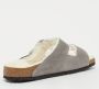 Birkenstock Arizona Shearling Slippers Stone Coin Narrow fit | Grijs | Suède - Thumbnail 199