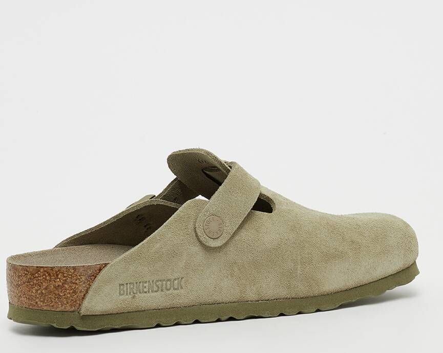 Birkenstock Boston Sandalen & Slides Heren faded khaki maat: 41 beschikbare maaten:41 42 43 44 45 46