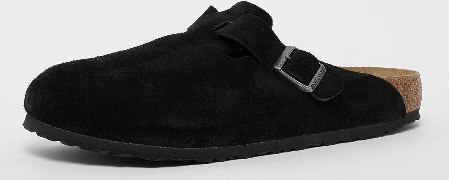 Birkenstock Boston in Zwart