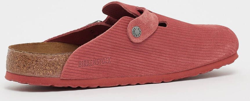 Birkenstock Boston VL Corduroy in rood formaten: 42